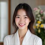 フローリスト 星野 楓の笑顔のポートレート