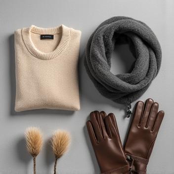 椿と松を組み合わせた冬の厳かなアレンジメント