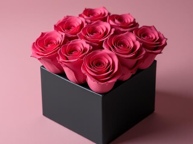 バラのボックスフラワー